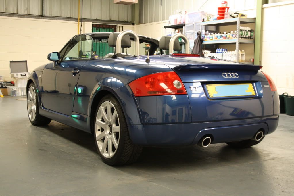 Audi TT Soft top enhancement detail Detailing World Forum